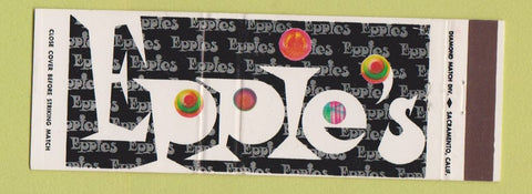 Matchbook Cover - Eppie's Restaurant Sacramento CA Full Length