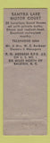 Matchbook Cover - Samyra Lake Motor Court Raleigh NC WEAR Full Length