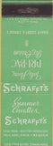 Matchbook Cover - Schrafft's Summer Candies Philadephia PA