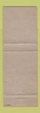 Matchbook Cover - Little Coalinga Cocktail Lounge Long Beach CA TEAL Full Length