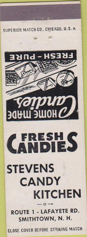Matchbook Cover - Stevens Candy Kitchen Smithtown NH