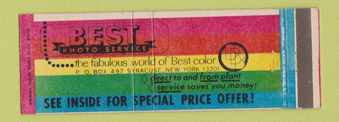 Matchbook Cover - Best Photo Service Syracuse NY  Full Length
