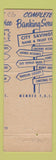 Matchbook Cover - City Savings Bank Trust DeRidder LA Full Length