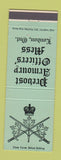 Matchbook Cover - Prevost Armoury Officers' Mess London ON Canada Military