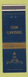 Matchbook Cover - Canadian Royal Regiment Sergeants Mess Canada Military