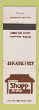 Matchbook Cover - Charles Shupp Real Estate Joplin MO