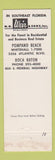 Matchbook Cover - Weir Real Estate Pompano Beach Boca Raton FL WHITE