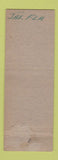 Matchbook Cover - Mac's Liquor Store Bar Jacksonville FL Full Length