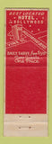 Matchbook Cover - Hollywood Plaza Hotel CA WEAR Full Length