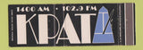 Matchbook Cover - KPAT Radio 102.9 FM Full Length