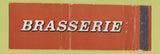 Matchbook Cover - Brasserie New York City Full Length