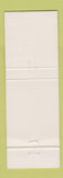 Matchbook Cover - Lansons Men's Clothes Hollywood Miami FL Full Length