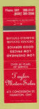 Matchbook Cover - Taylor Motor Sales Hamilton ON
