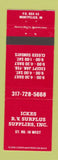 Matchbook Cover - Ickes RV Surplus Supply Montpelier IN