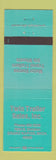 Matchbook Cover - Twin Trailer Sales Grand Rapids MI Motor Homes