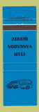 Matchbook Cover - Club Vangabon Quebec QC Vans