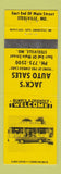 Matchbook Cover - Jack's Auto Sales Steelville MO