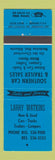 Matchbook Cover - Larry Watkins Used Cars Trailers Campers Medicine Hat AB