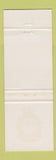 Matchbook Cover - BFC Moncton NB CFB Canada Canadian Military