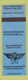 Matchbook Cover - Baltimore Washington Auto Car Exchange MD WEAR