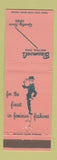 Matchbook Cover - Baumoel's Women's Clothes Bucyrus OH