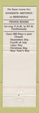 Matchbook Cover - Terrys Cafeteria Piqua OH