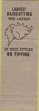 Matchbook Cover - Brownie's Sportman's Barber Shop Chester PA