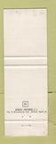 Matchbook Cover - Piquio Restaurante Avila Spain WEAR