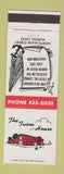 Matchbook Cover - The Twine House Huron OH