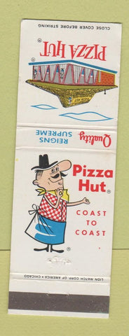 Matchbook Cover - Pizza Hut Restaurants