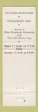 Matchbook Cover - Bun's Restaurant Delaware OH