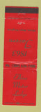 Matchbook Cover - Elkins Motor Lodge WV WEAR