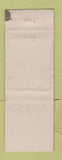 Matchbook Cover - Ohio Hotel Coffee Shop Wooster OH WEAR