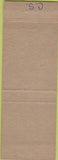 Matchbook Cover - Hooper Motor CO Dodge Selma AL