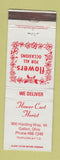 Matchbook Cover - Flower Cart Florist Flowers Galion OH WEAR