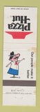 Matchbook Cover - Pizza Hut Restaurants STAINED