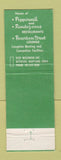 Matchbook Cover - Holiday Inn Bethesda MD