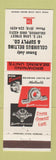 Matchbook Cover - Browning Bearing Units Columbus OH Belting & Supply