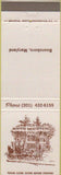 Matchbook Cover - Dodge Plymouth Tempesta Motors Dexter ME