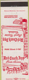 Matchbook Cover - Red Coach Inn Santa Monica CA