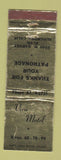 Matchbook Cover - View Motel Alhambra CA WEAR