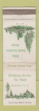 Matchbook Cover - Middleton Garden Tea Charleston SC Prevent Forest Fires WEAR