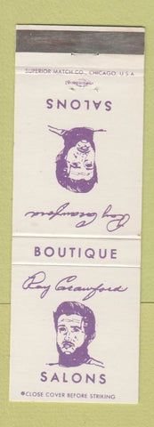 Matchbook Cover - Ray Crawford Salon Indianapolis Greenwood Noblesville IN