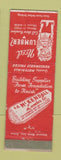 Matchbook Cover - FD McKendall Lumber Providence RI WEAR