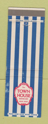 Matchbook Cover - Town House Motor Inn Augusta GA WEAR