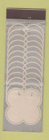 Matchbook Cover - Deco Design CROWN? WEAR