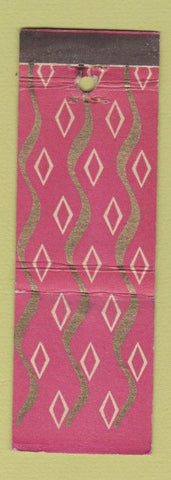 Matchbook Cover - Barker Monogram of San Francisco CA Diamonds