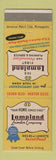 Matchbook Cover - Lampland Lumber St Paul MN