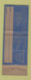 Matchbook Cover - Madison Lumber Company New Orleans LA WEAR