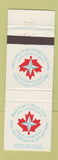 Matchbook Cover - Black Forest Officers' Mess Lahr Schwarzwald Canada Military